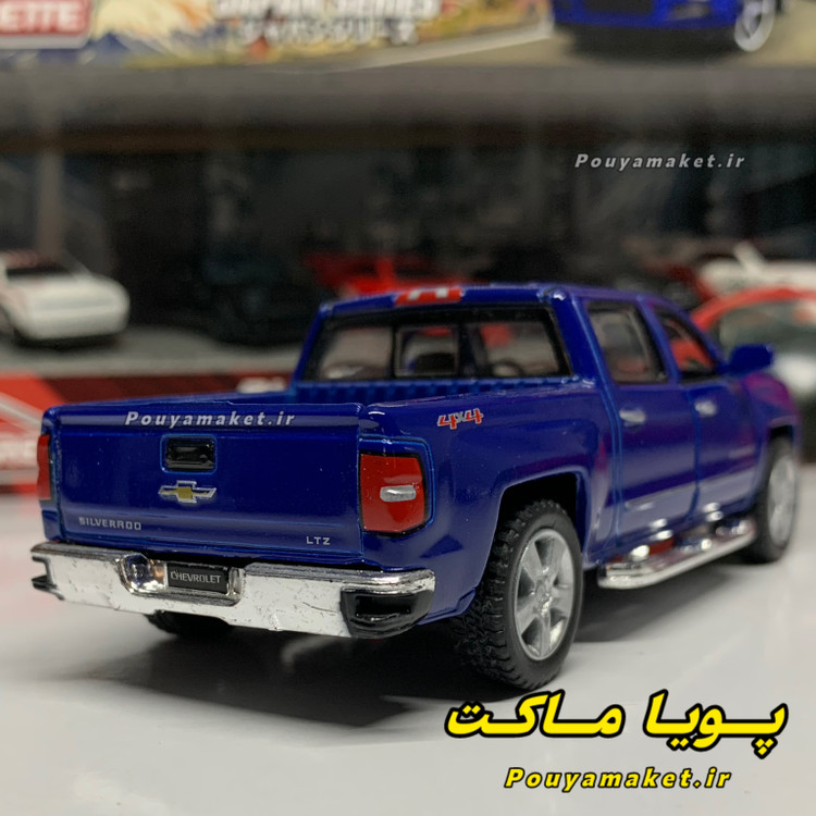 ماکت ماشین فلزی شورلت سیلورادو کینسمارت Chevrolet Silverado