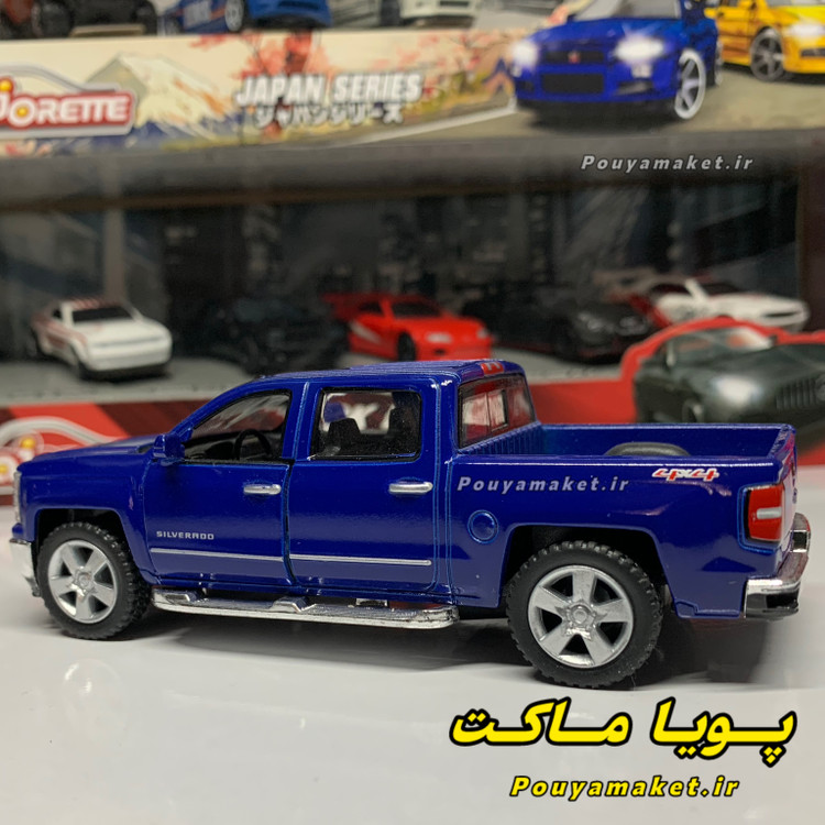 ماکت ماشین فلزی شورلت سیلورادو کینسمارت Chevrolet Silverado