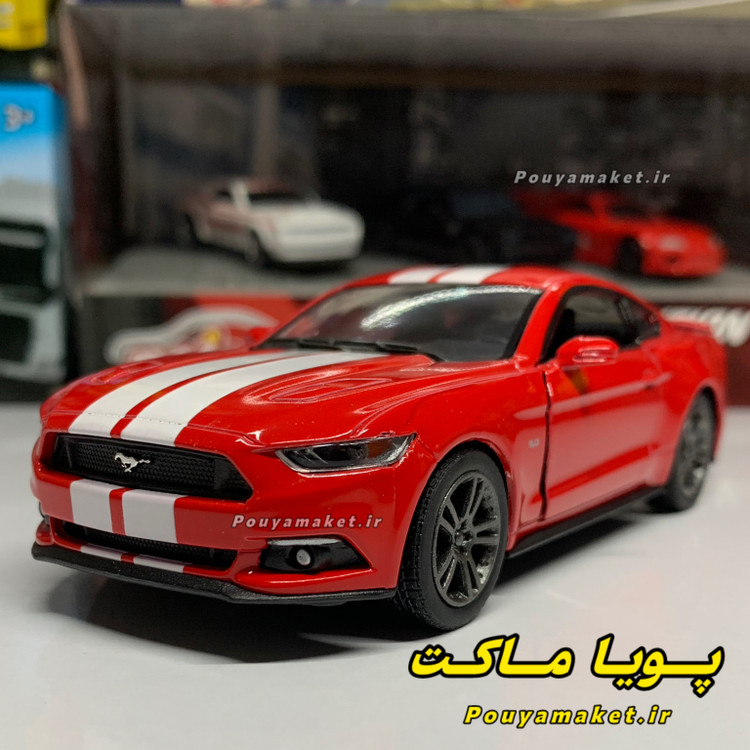 ماکت ماشین فلزی فورد موستانگ Ford Mustang GT کینسمارت