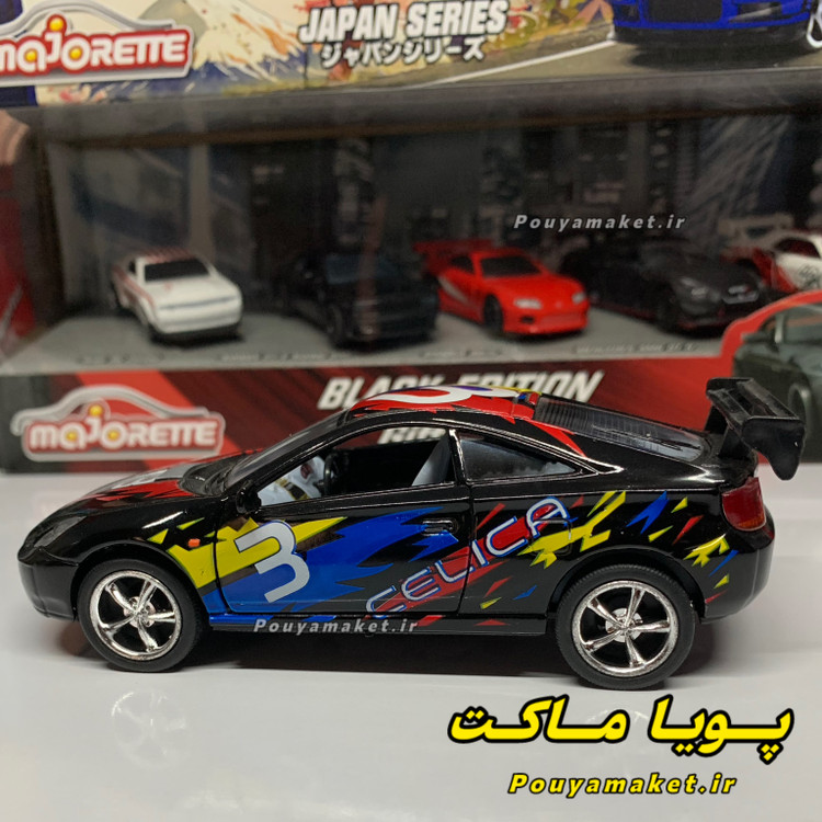 ماکت ماشین فلزی تویوتا سلیکا Toyota Celica کینسمارت