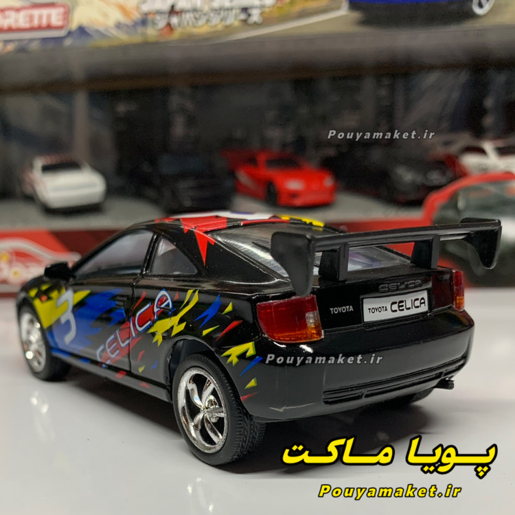 ماکت ماشین فلزی تویوتا سلیکا Toyota Celica کینسمارت