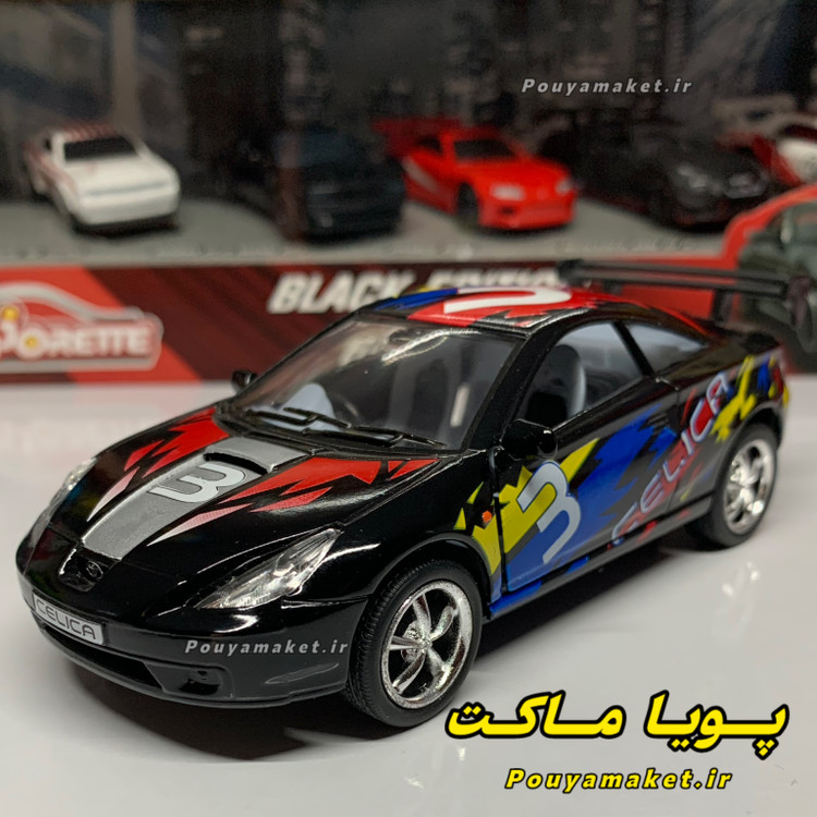 ماکت ماشین فلزی تویوتا سلیکا Toyota Celica کینسمارت