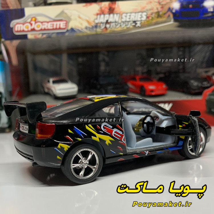 ماکت ماشین فلزی تویوتا سلیکا Toyota Celica کینسمارت