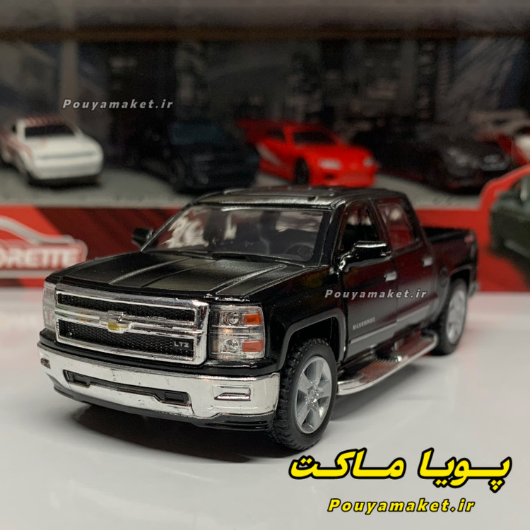 ماکت ماشین فلزی شورلت سیلورادو کینسمارت Chevrolet Silverado