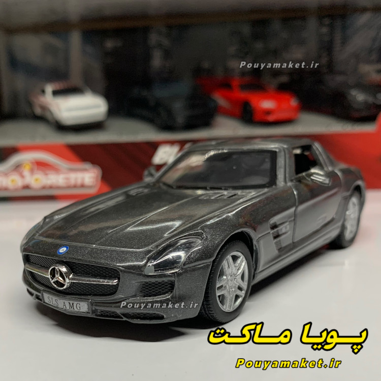 ماکت ماشین فلزی مرسدس بنز SLS AMG کینسمارت