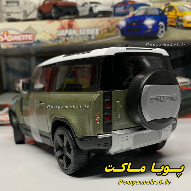 ماکت ماشین فلزی لندروور دیفندر ویلی 1:24