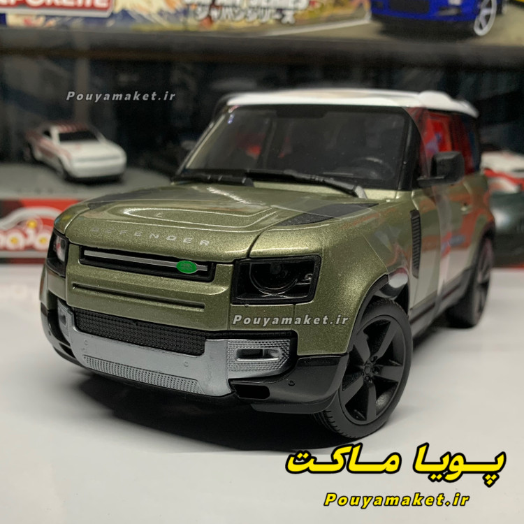 ماکت ماشین فلزی لندروور دیفندر ویلی 1:24