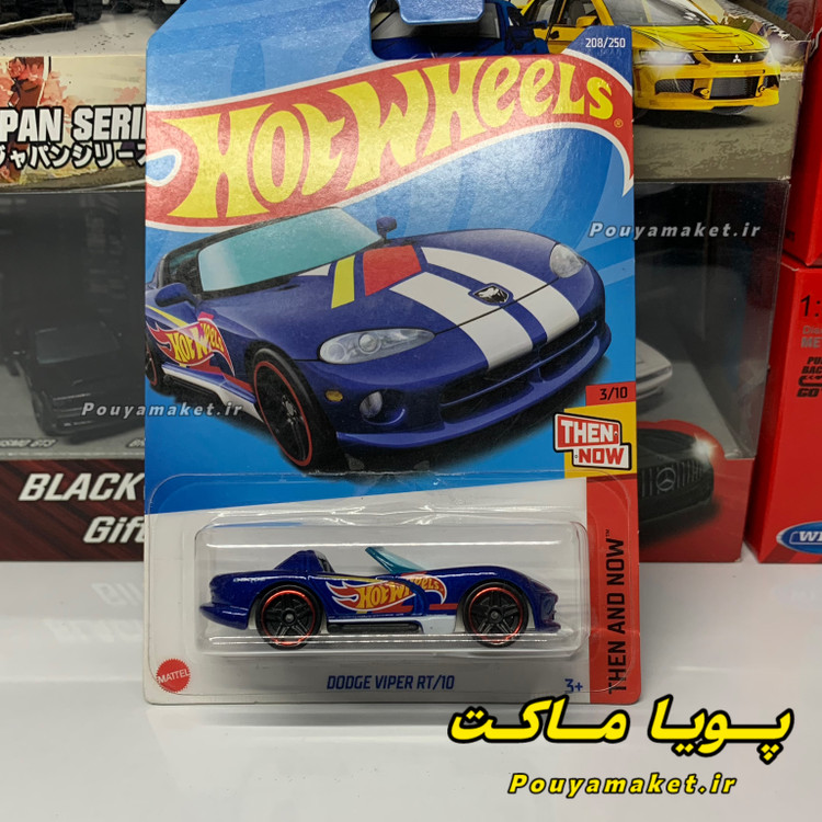 ماکت ماشین فلزی دوج وایپر هات ویلز Dodge Viper SRT Hot Wheels