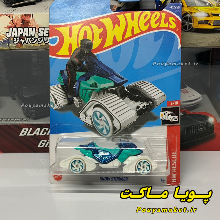ماکت ماشین فلزی Snow Stormer هات ویلز Hot Wheels
