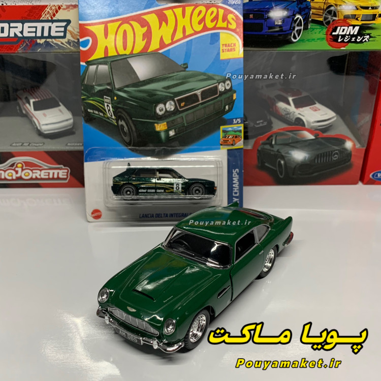 ماکت ماشین فلزی استون مارتین DB5 کینسمارت + LANCIA هات ویلز