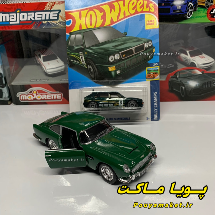 ماکت ماشین فلزی استون مارتین DB5 کینسمارت + LANCIA هات ویلز