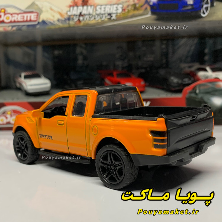 ماکت ماشین فلزی فورد رپتور Ford Raptor F150 سه درب بازشو