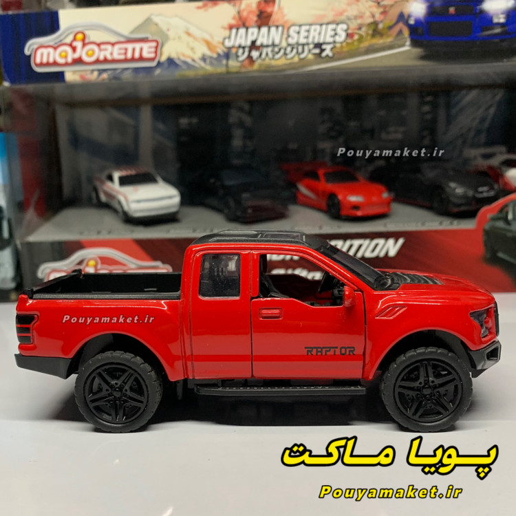 ماکت ماشین فلزی فورد رپتور Ford Raptor F150 سه درب بازشو