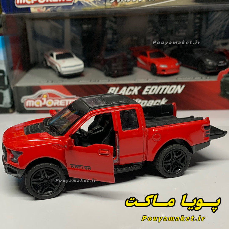 ماکت ماشین فلزی فورد رپتور Ford Raptor F150 سه درب بازشو