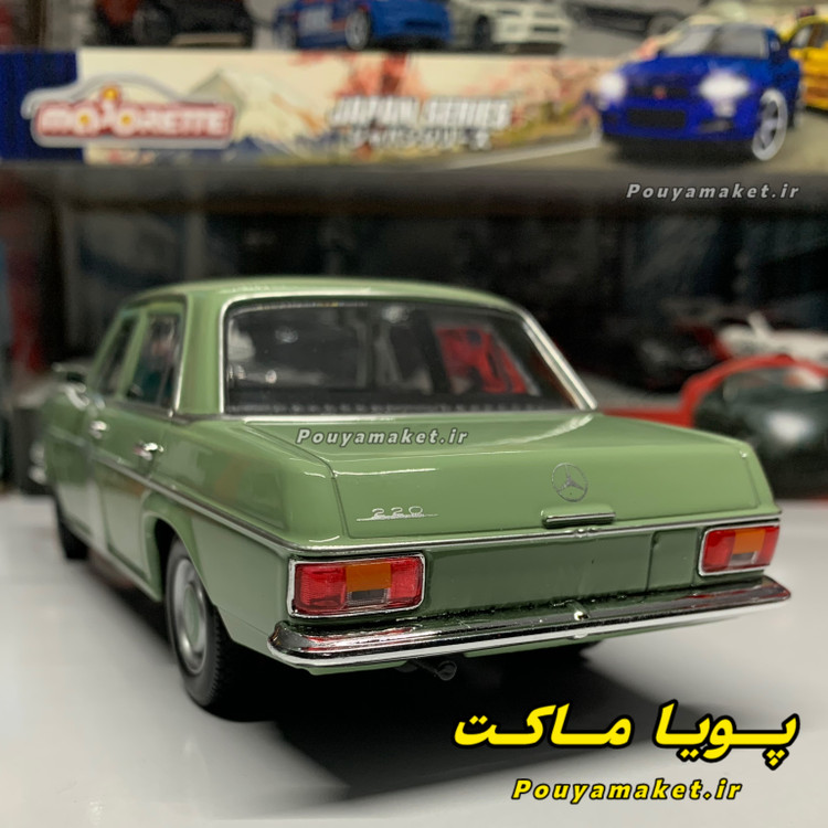 ماکت ماشین فلزی مرسدس بنز 220 ویلی 1:24