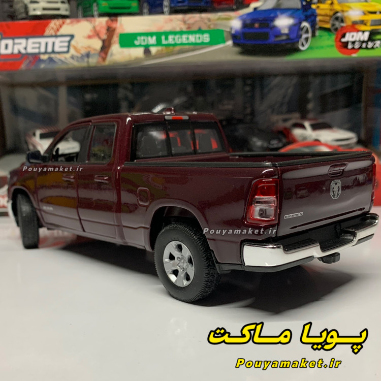 ماکت ماشین فلزی دوج رم DODGE RAM 1500 ویلی 1:24
