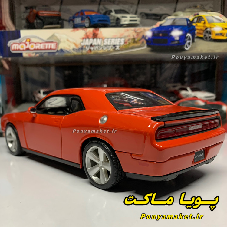 ماکت ماشین فلزی دوج چلنجر Dodge Challenger SRT8 مایستو 1:24