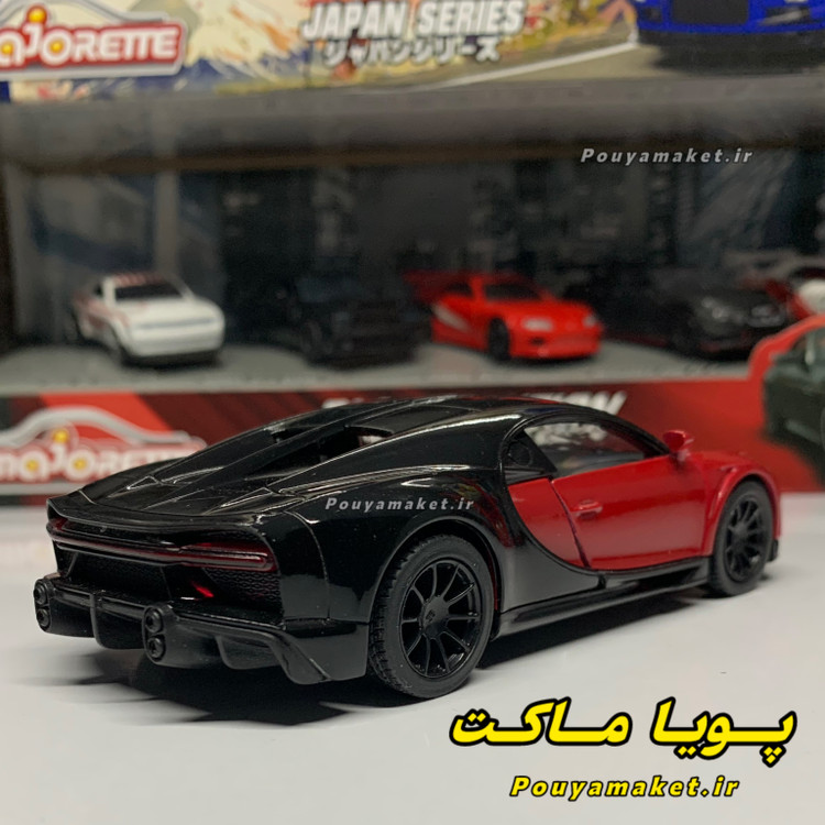 ماکت ماشین فلزی بوگاتی شیرون کینسمارت