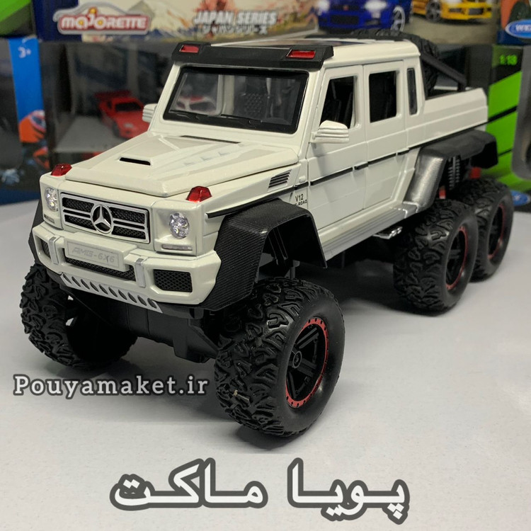 ماکت ماشین فلزی مرسدس بنز جی کلاس Benz G63 6x6