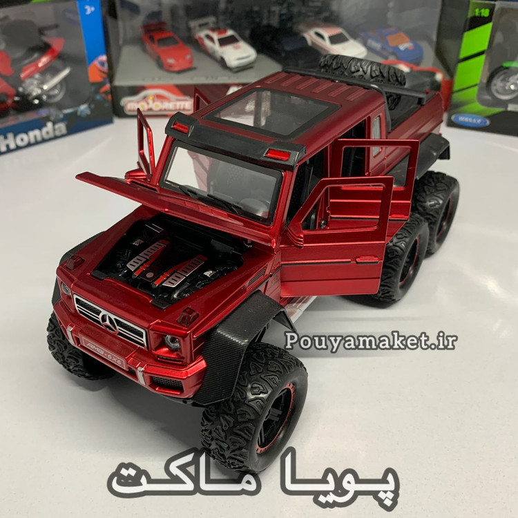 ماکت ماشین فلزی مرسدس بنز جی کلاس Benz G63 6x6