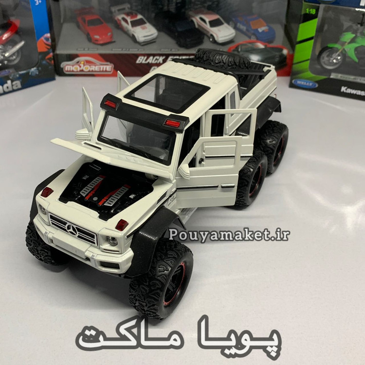 ماکت ماشین فلزی مرسدس بنز جی کلاس Benz G63 6x6