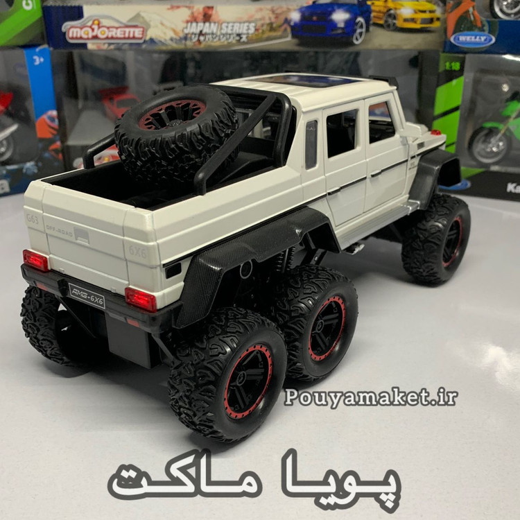 ماکت ماشین فلزی مرسدس بنز جی کلاس Benz G63 6x6