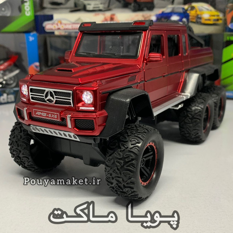 ماکت ماشین فلزی مرسدس بنز جی کلاس Benz G63 6x6