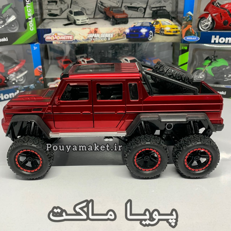 ماکت ماشین فلزی مرسدس بنز جی کلاس Benz G63 6x6