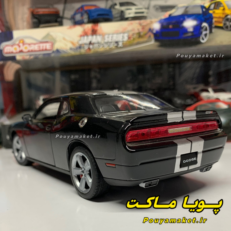 ماکت ماشین فلزی دوج چلنجر Dodge Challenger SRT8 ویلی 1:24