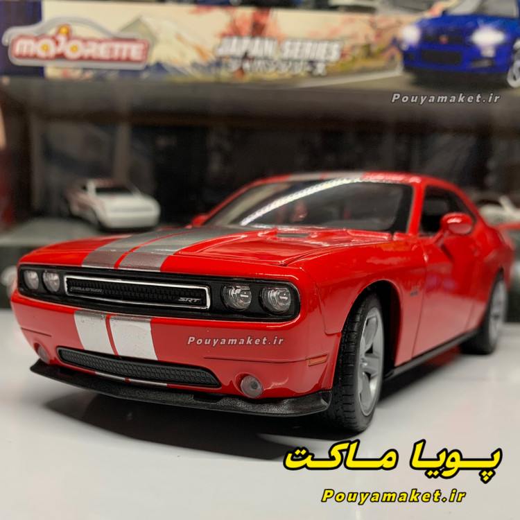ماکت ماشین فلزی دوج چلنجر Dodge Challenger SRT8 ویلی 1:24