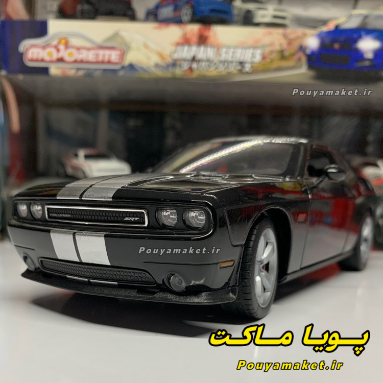 ماکت ماشین فلزی دوج چلنجر Dodge Challenger SRT8 ویلی 1:24