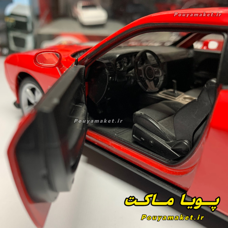 ماکت ماشین فلزی دوج چلنجر Dodge Challenger SRT8 ویلی 1:24