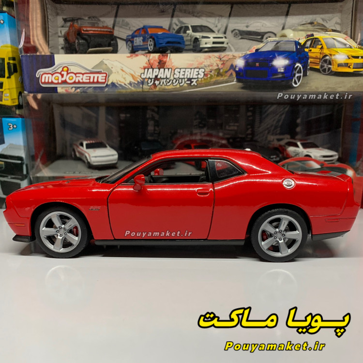 ماکت ماشین فلزی دوج چلنجر Dodge Challenger SRT8 ویلی 1:24