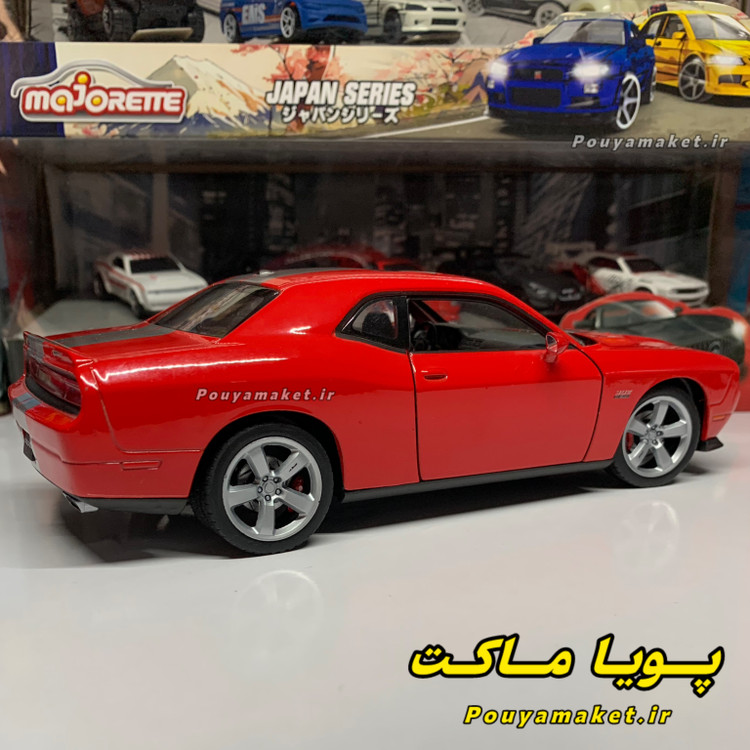 ماکت ماشین فلزی دوج چلنجر Dodge Challenger SRT8 ویلی 1:24