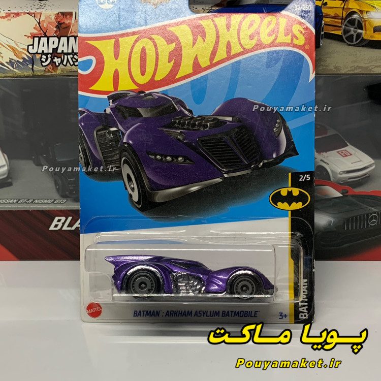 ماکت ماشین فلزی بتمن هات ویلز Hot Wheels