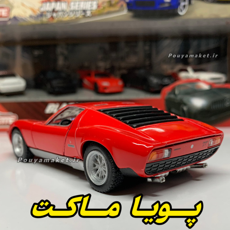 ماکت ماشین فلزی لامبورگینی میورا کینسمارت