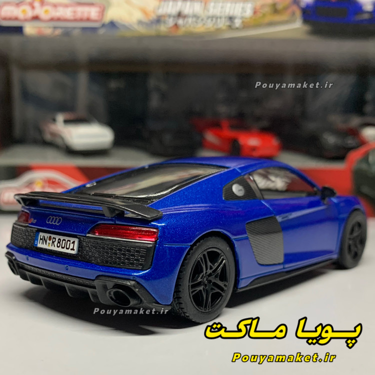 ماکت ماشین فلزی آئودی Audi R8 کینسمارت