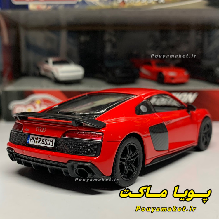 ماکت ماشین فلزی آئودی Audi R8 کینسمارت