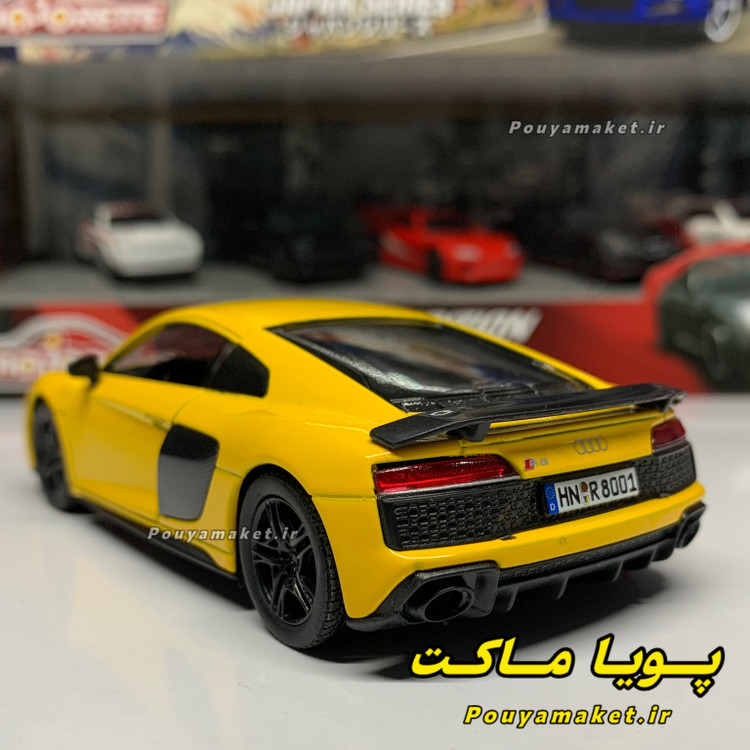 ماکت ماشین فلزی آئودی Audi R8 کینسمارت