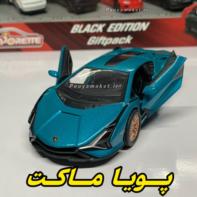 ماکت ماشین فلزی لامبورگینی سیان کینسمارت