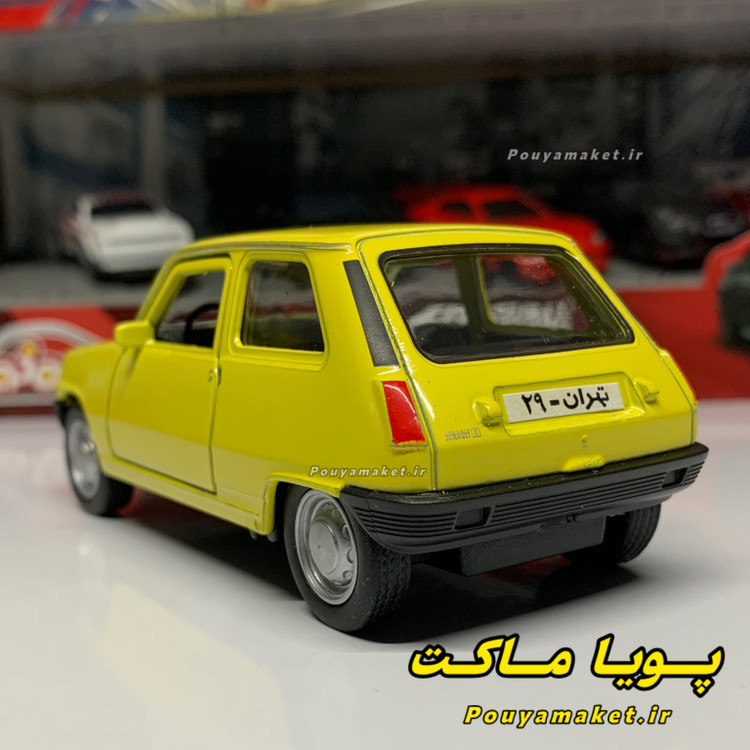 ماکت ماشین فلزی رنو 5 ویلی