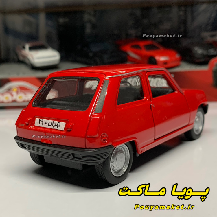 ماکت ماشین فلزی رنو 5 ویلی