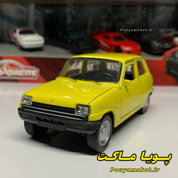 ماکت ماشین فلزی رنو 5 ویلی