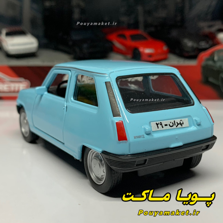 ماکت ماشین فلزی رنو 5 ویلی
