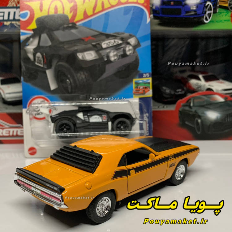 ماکت ماشین دوج چلنجر Dodge Challenger ویلی + هات ویلز