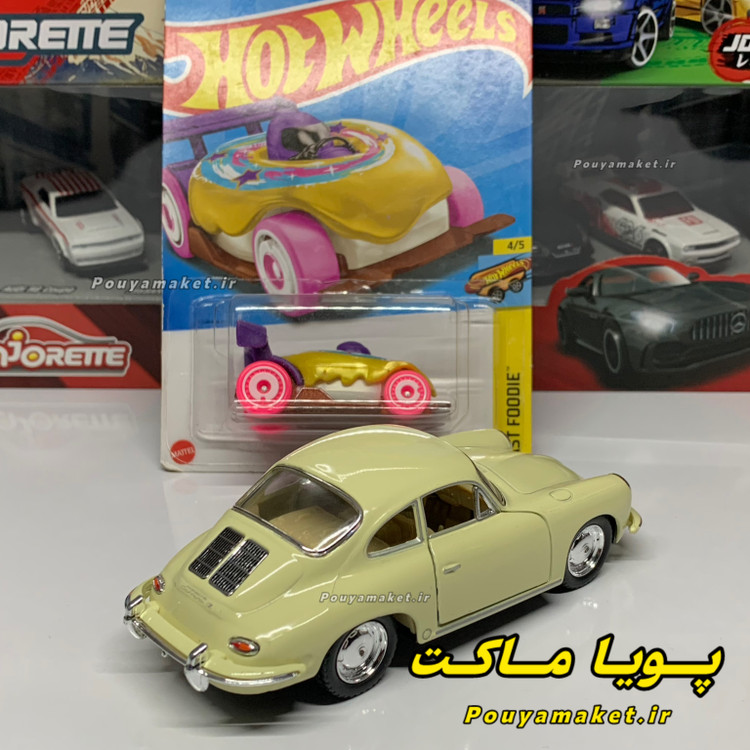 ماکت ماشین فلزی پورشه کررا Porsche Carrera کینسمارت + هات ویلز
