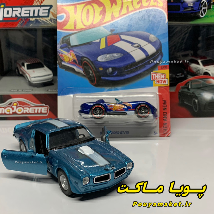 ماکت ماشین پونتیاک فایربرد ویلی + دوج وایپر هات ویلز