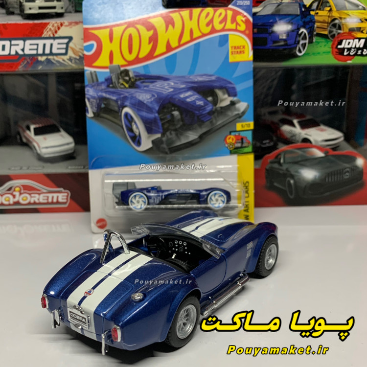 ماکت ماشین فلزی فورد شلبی کبرا کینسمارت + هات ویلز