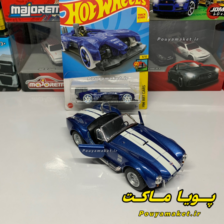 ماکت ماشین فلزی فورد شلبی کبرا کینسمارت + هات ویلز