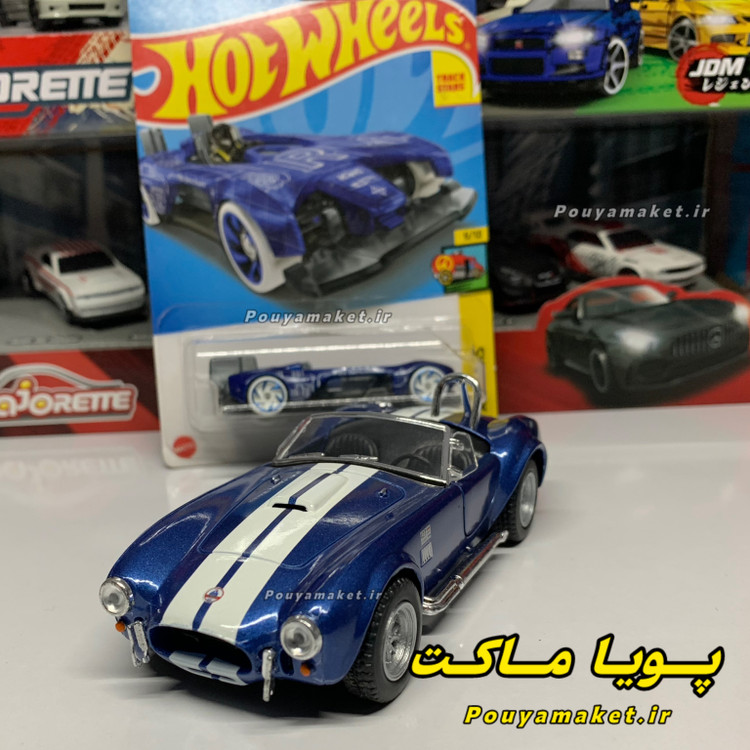 ماکت ماشین فلزی فورد شلبی کبرا کینسمارت + هات ویلز